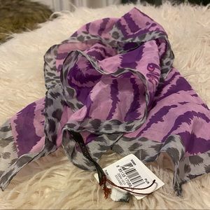 NWT Coach Chiffon Scarf